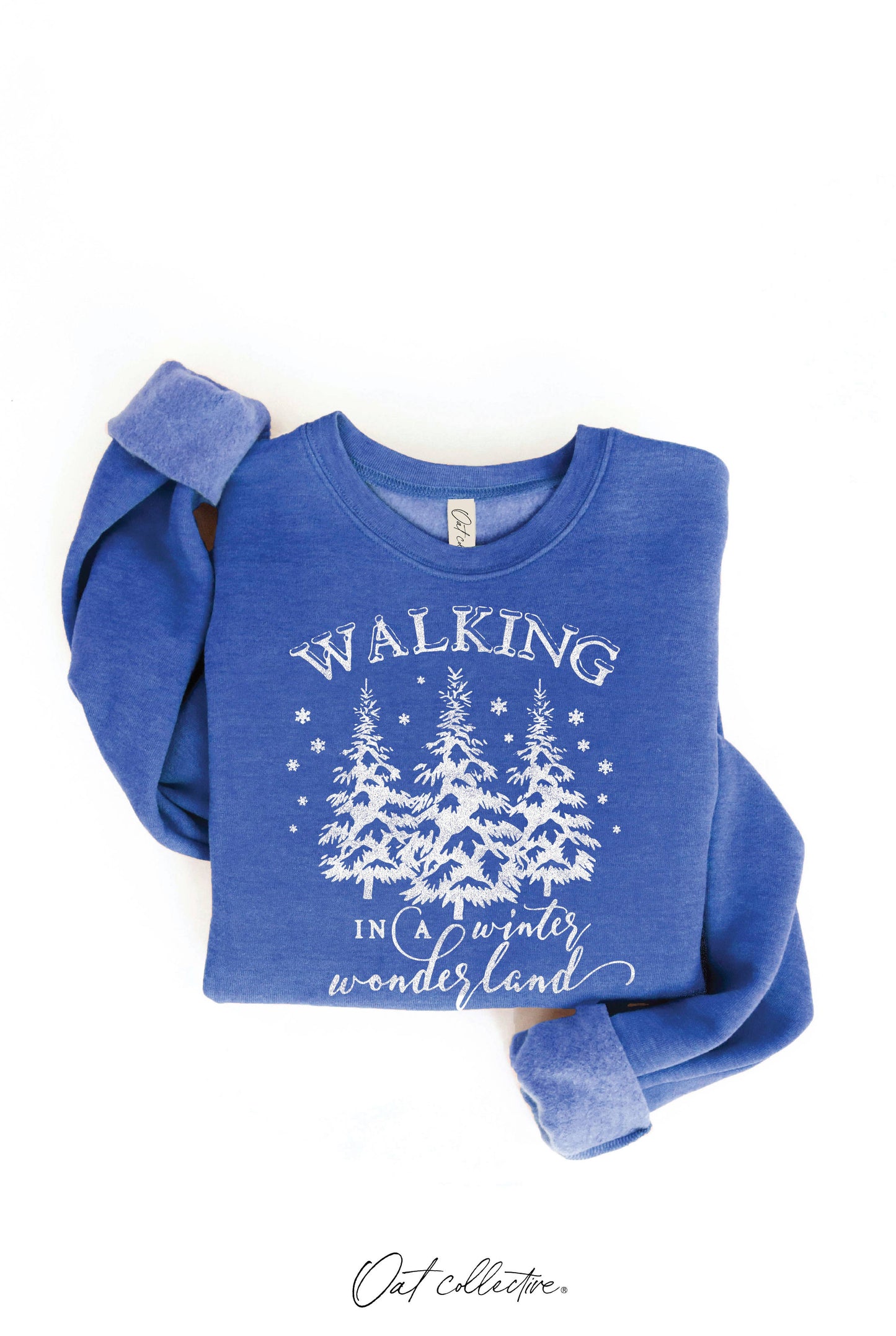 WALKING IN A WINTER WONDERLAND Graphic Sweatshirt