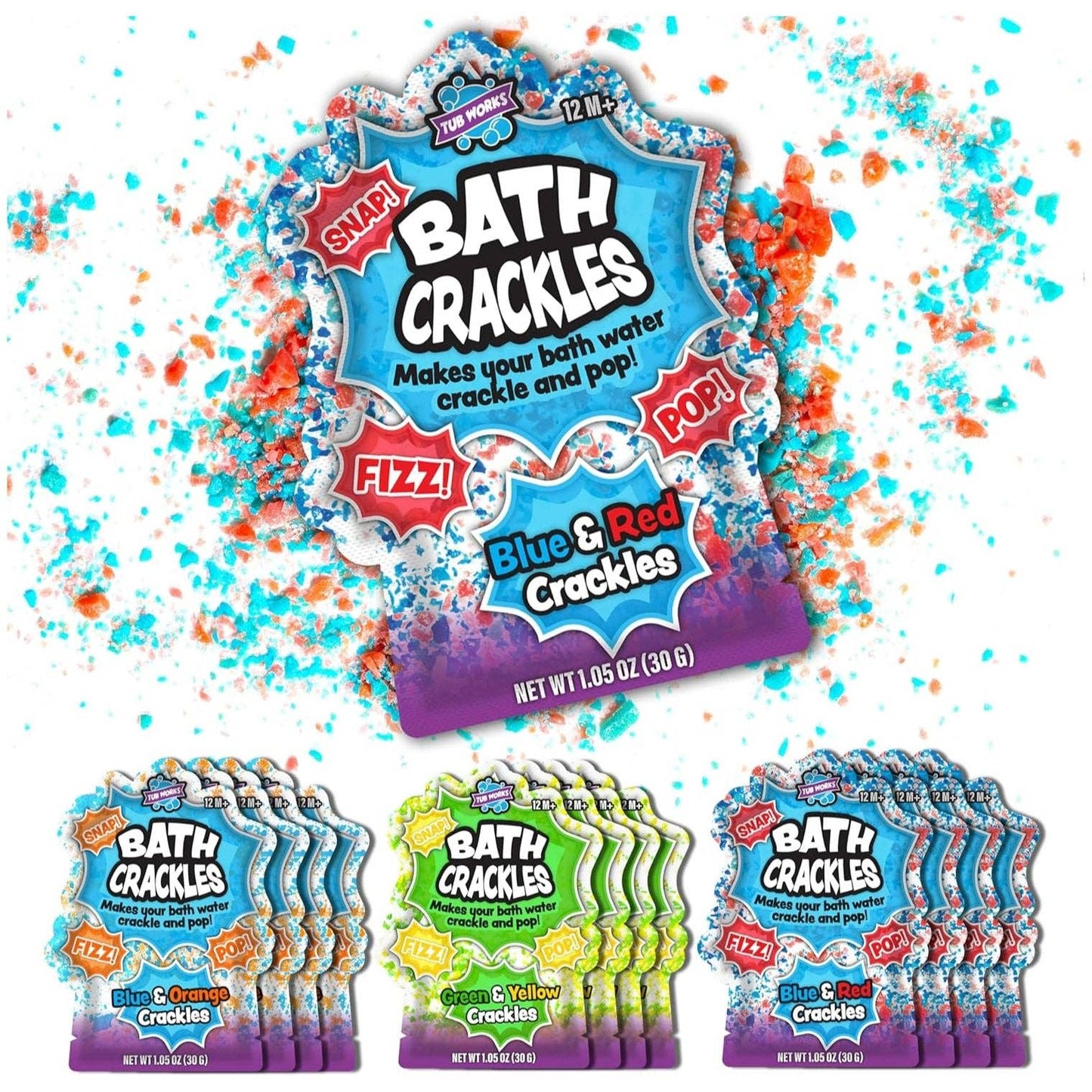 Tub Works Bath Crackles Bath Toy