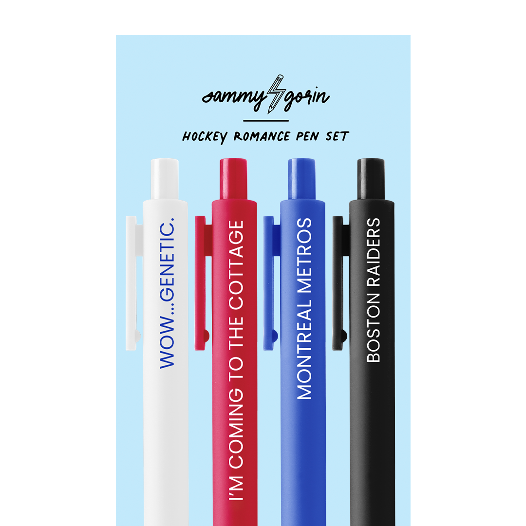 Heated Rivalry Pen Set