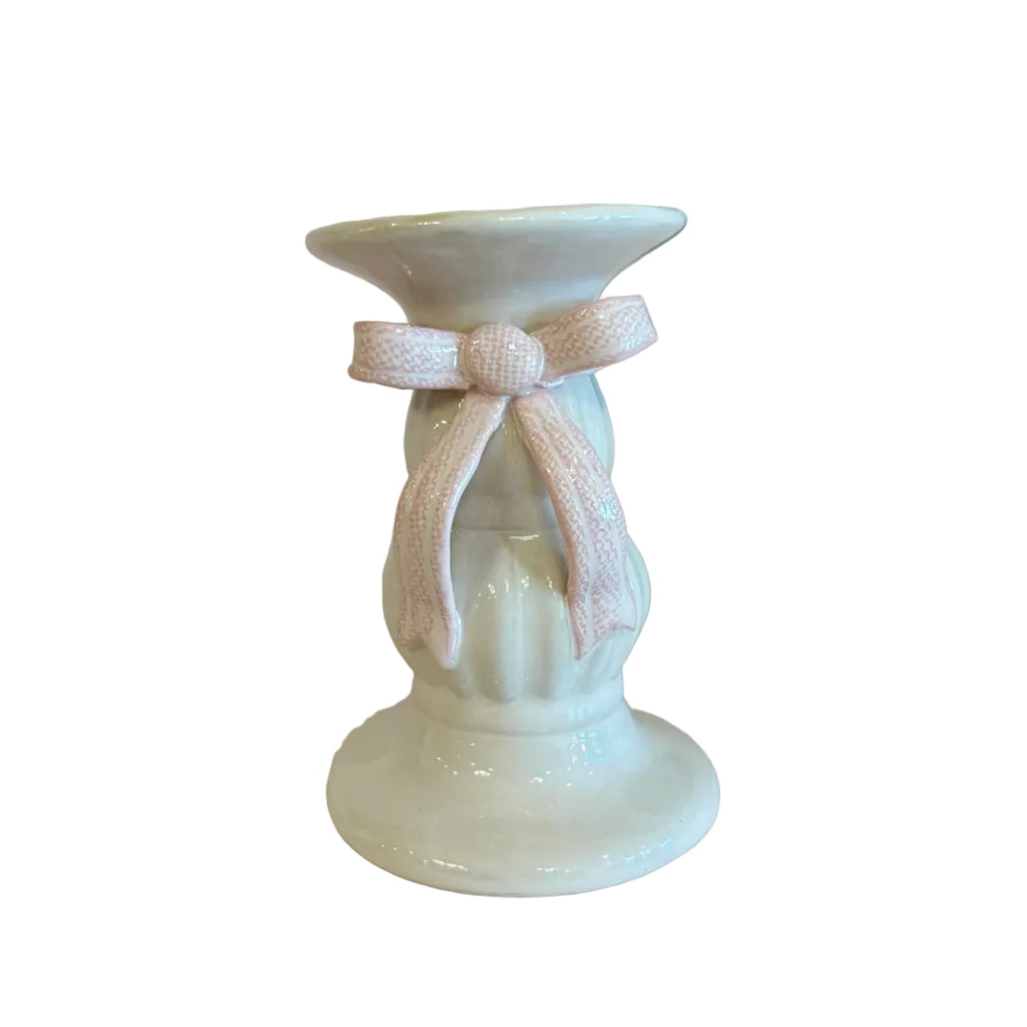 Coquette Taper Holder- Light Pink