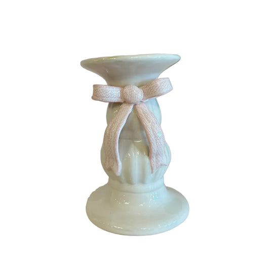 Coquette Taper Holder- Light Pink