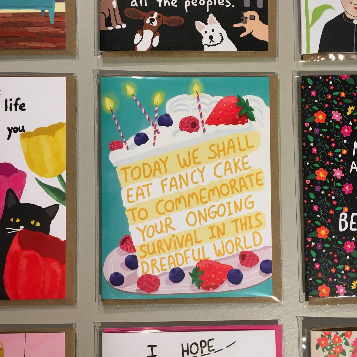 Fancy Cake Birthday Card