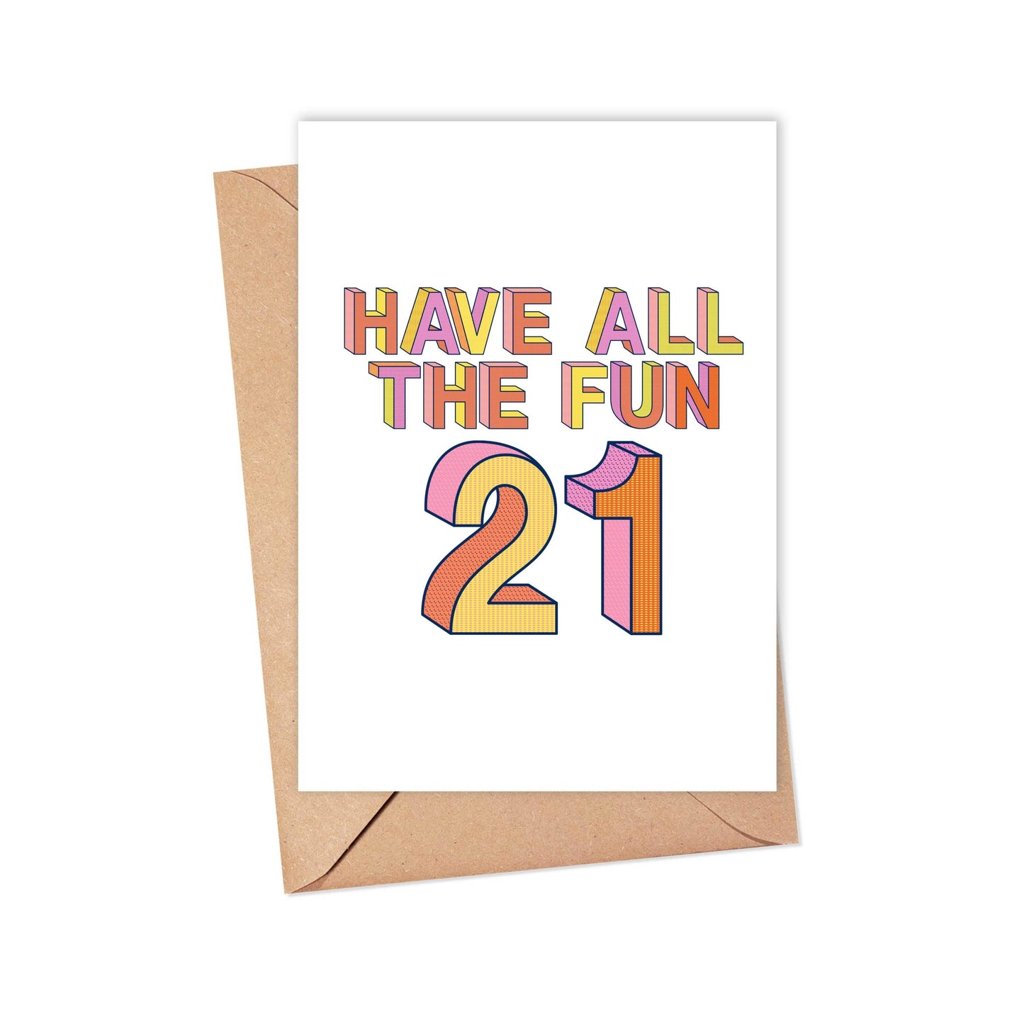 Fun 21 Birthday Card
