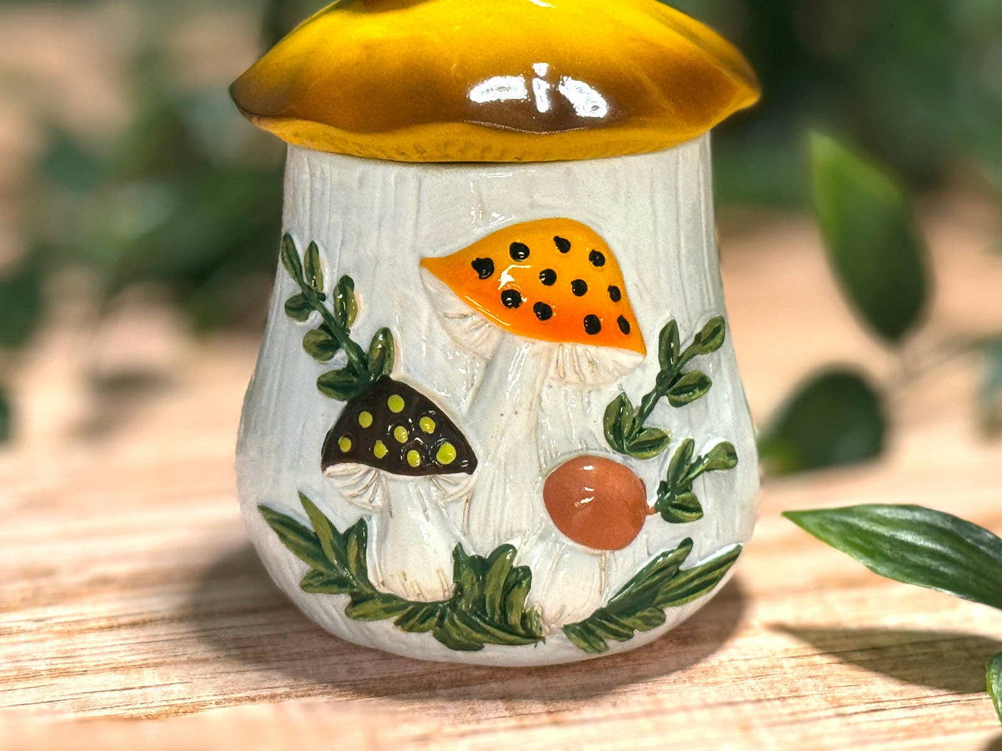 Merry Mushrooms Trinket Box