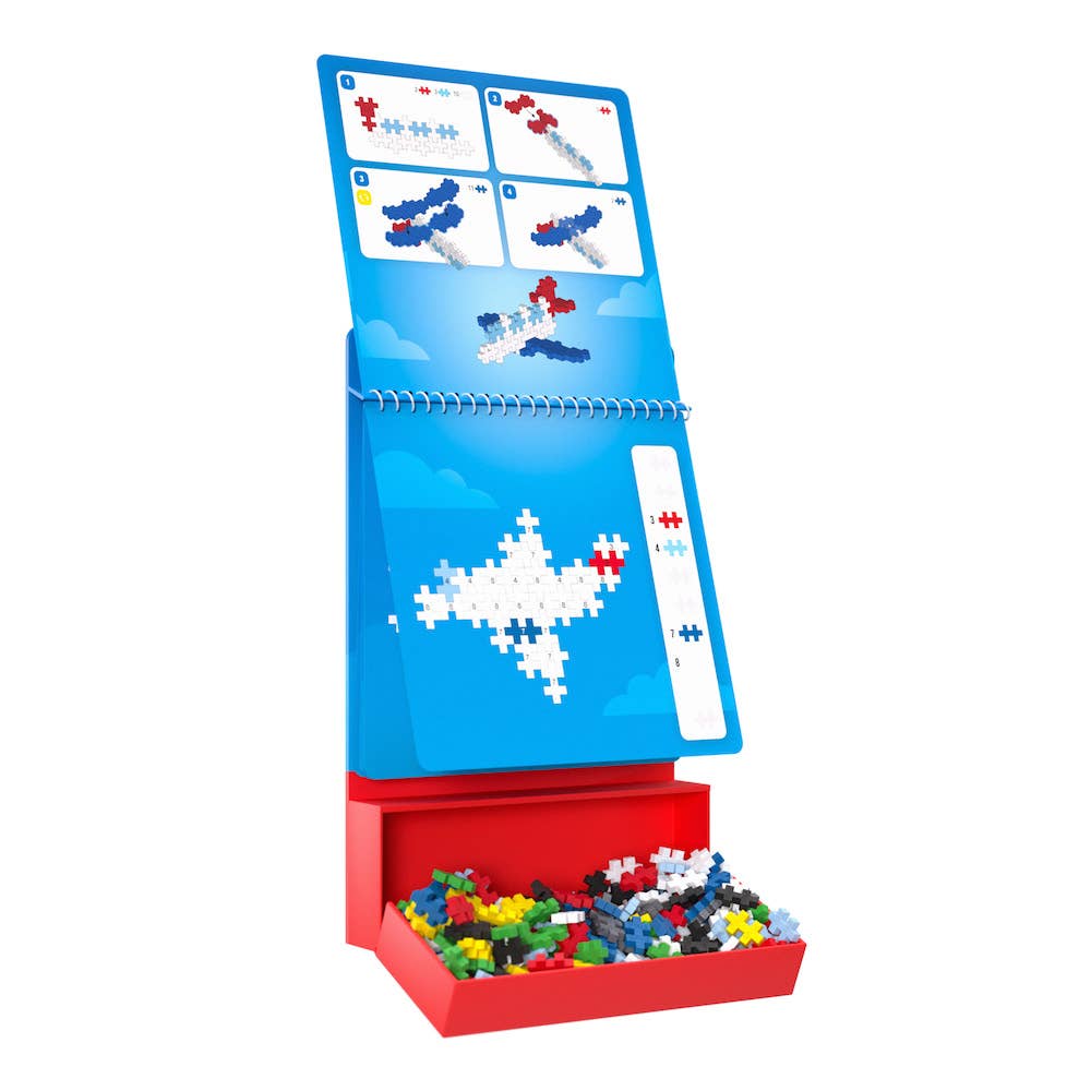 Plus Plus Puzzle By Number Activity Pad - Transportation