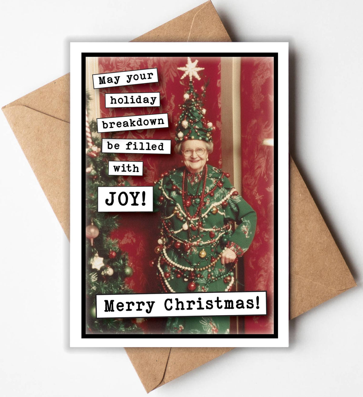 Holiday Breakdown Christmas Card