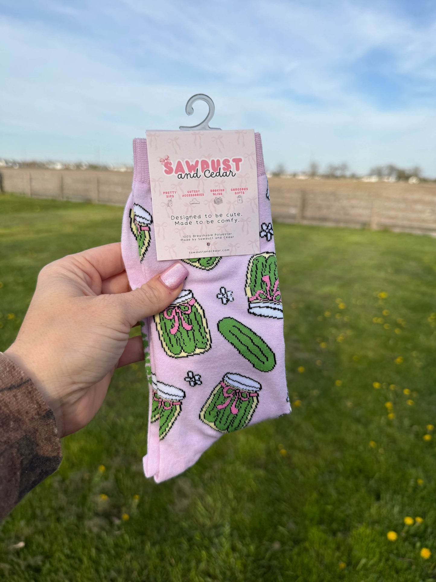 Pickle Lover Socks