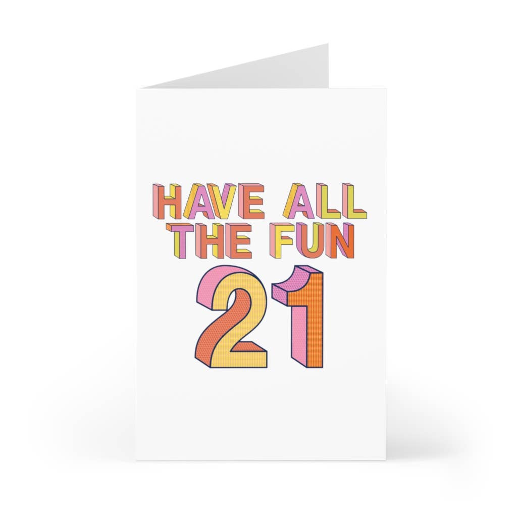 Fun 21 Birthday Card