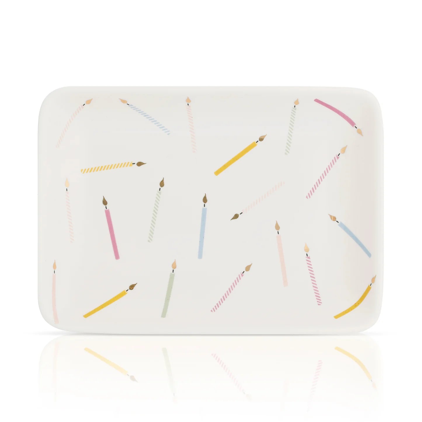 Celebrate Wildly Candle Ring Dish