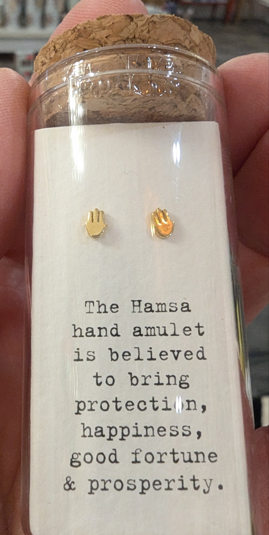 Message in A Bottle Earring