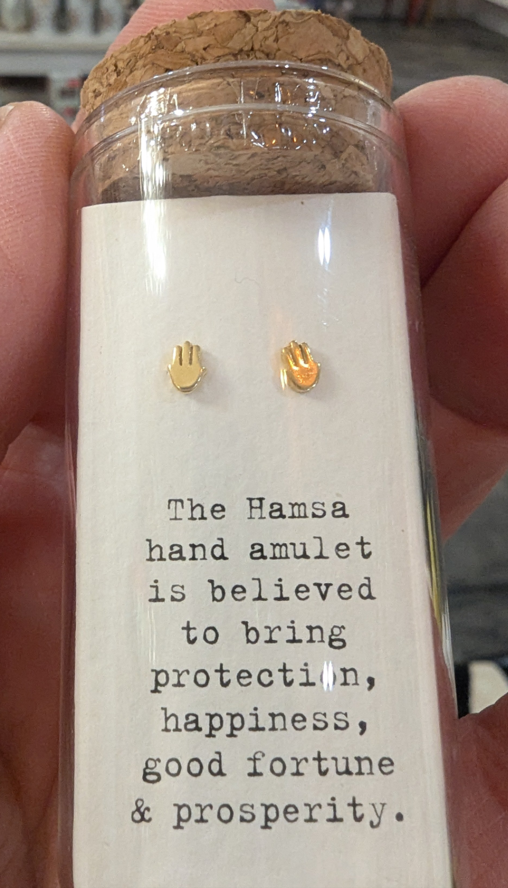 Message in A Bottle Earring