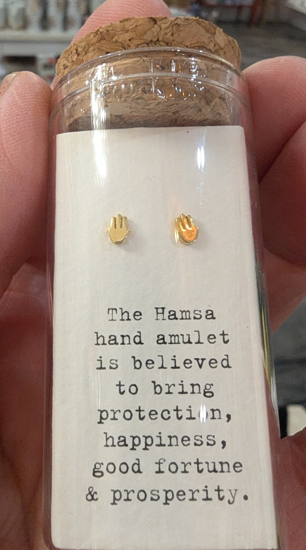 Message in A Bottle Earring