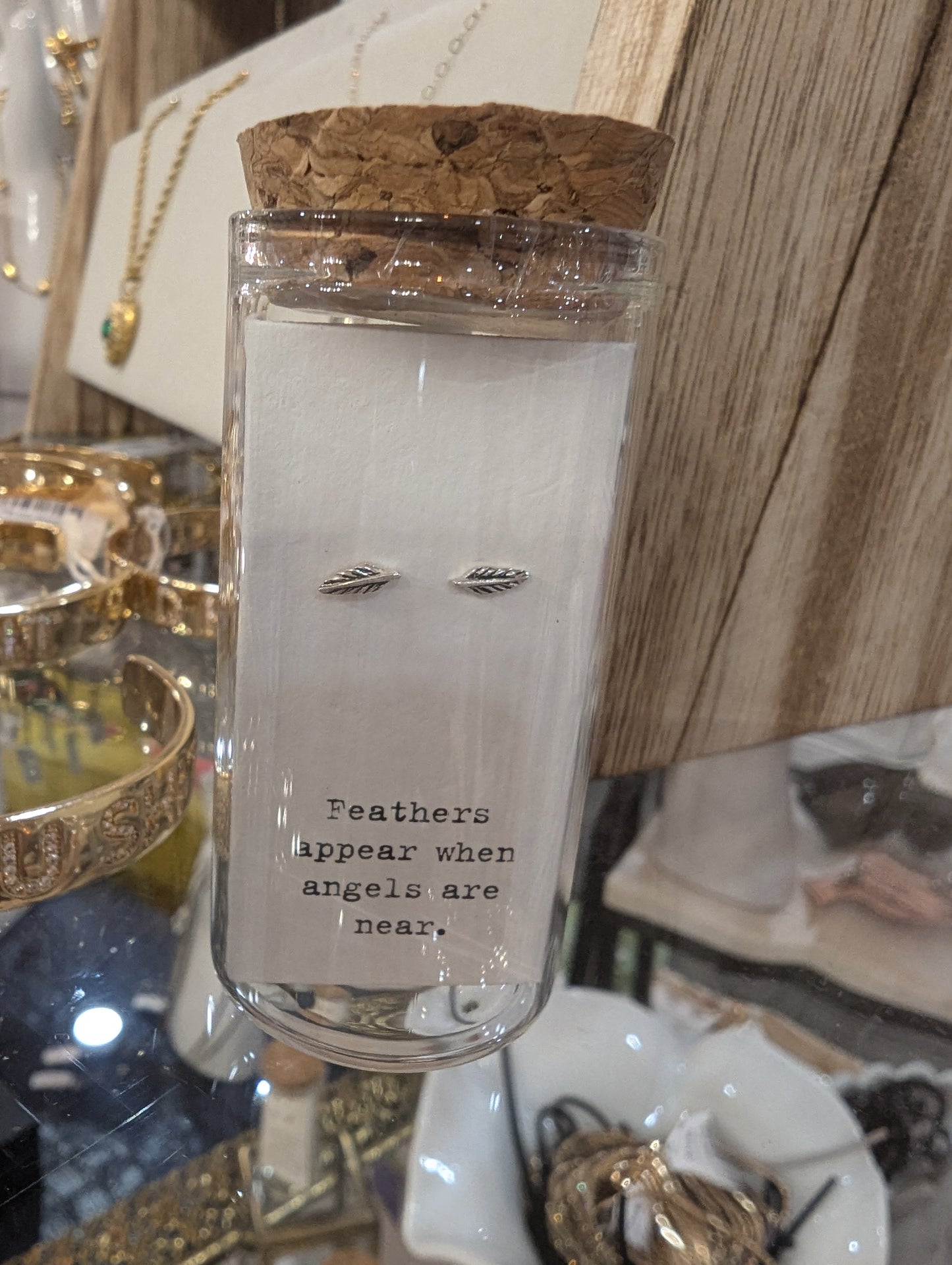 Message in A Bottle Earring