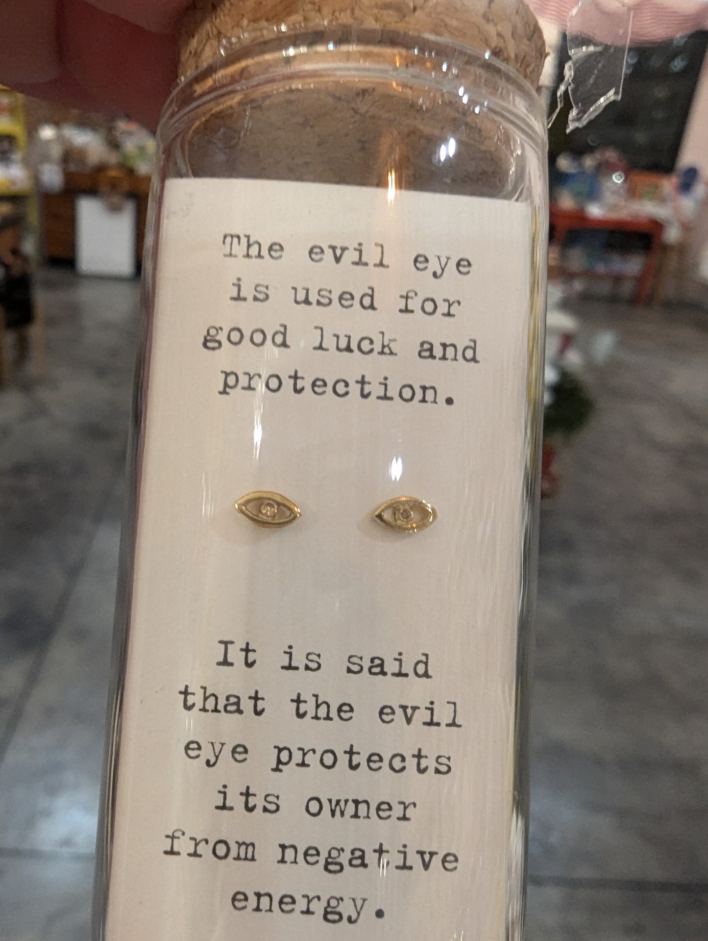 Message in A Bottle Earring