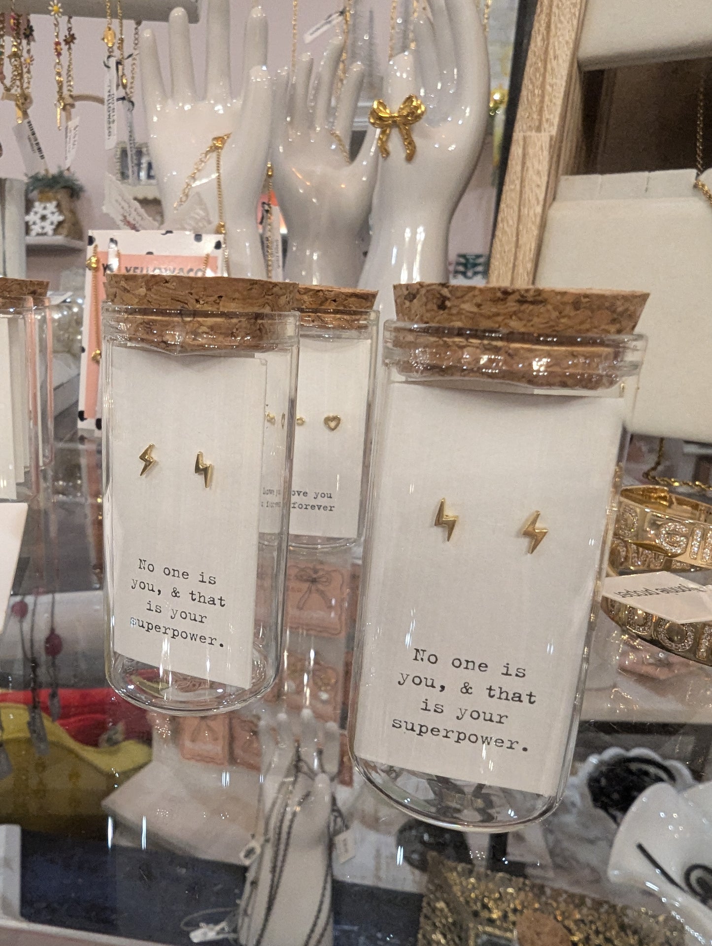 Message in A Bottle Earring