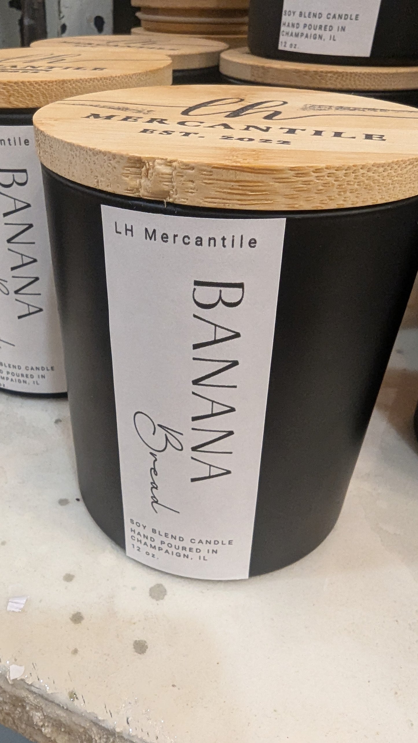 LH Mercantile Candle-Banana Bread