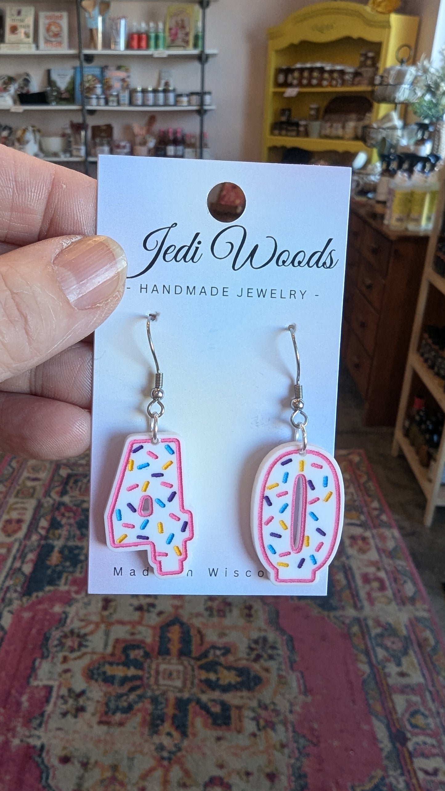 Birthday Candle Earrings (choose age)