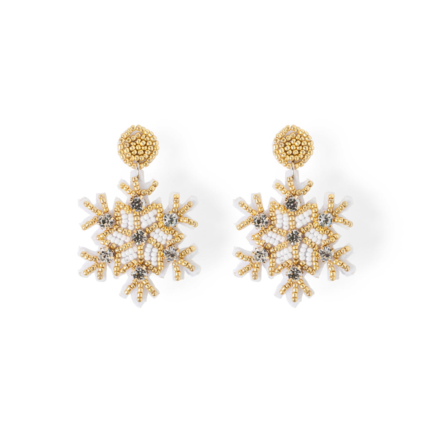 Holiday Spirit Beaded Earrings