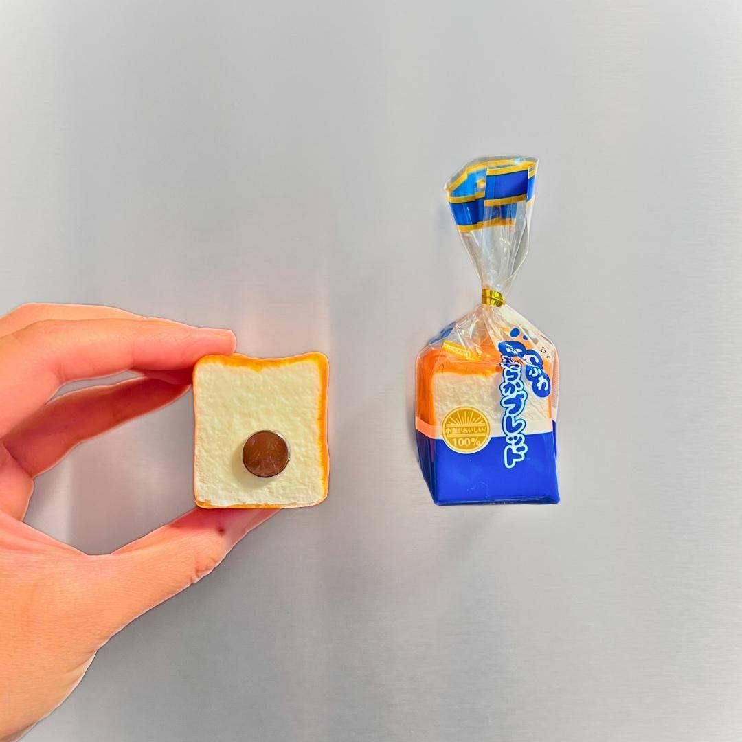 Magnet-Mini Bread Toast Squishy