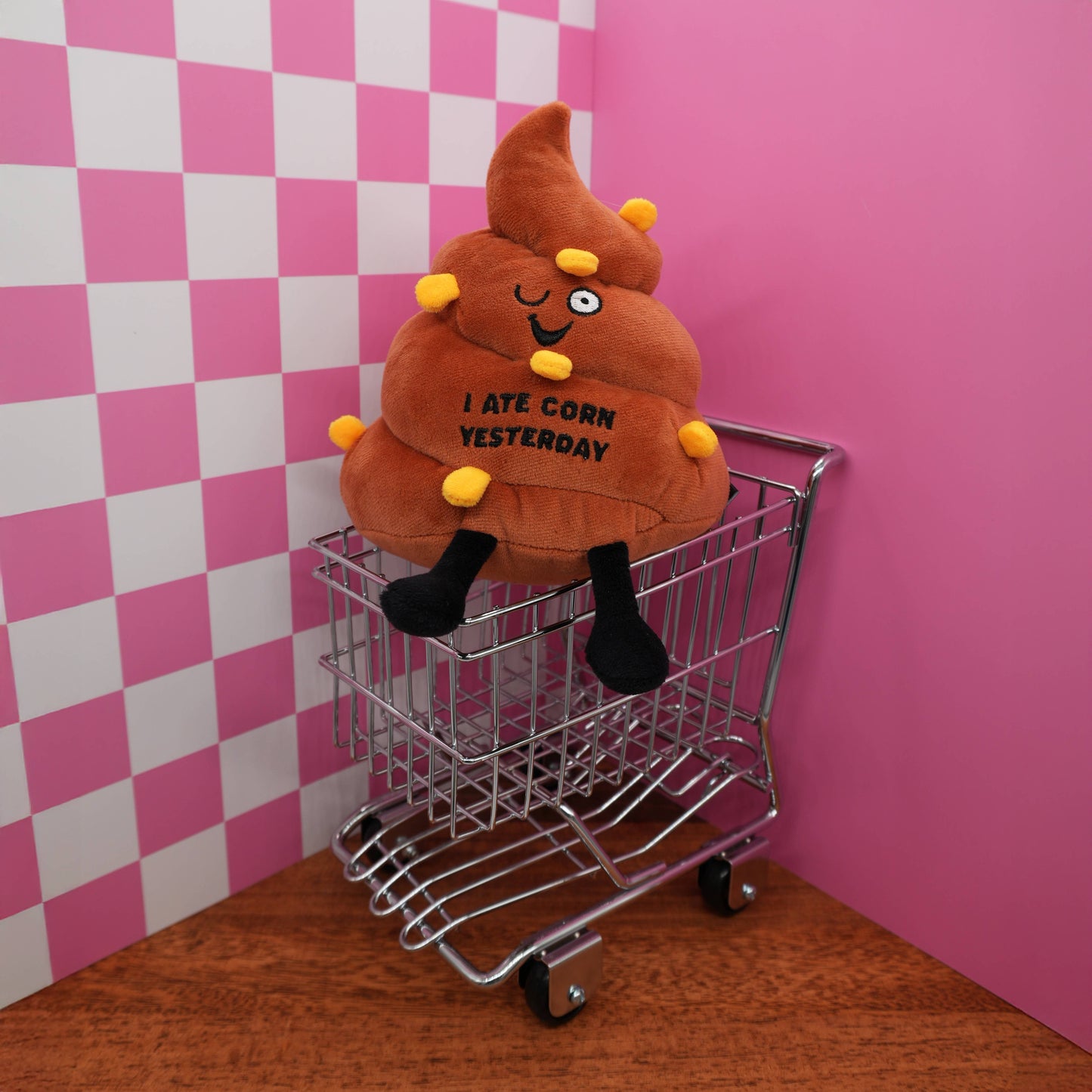 "I Ate Corn Yesterday" Poop Plush