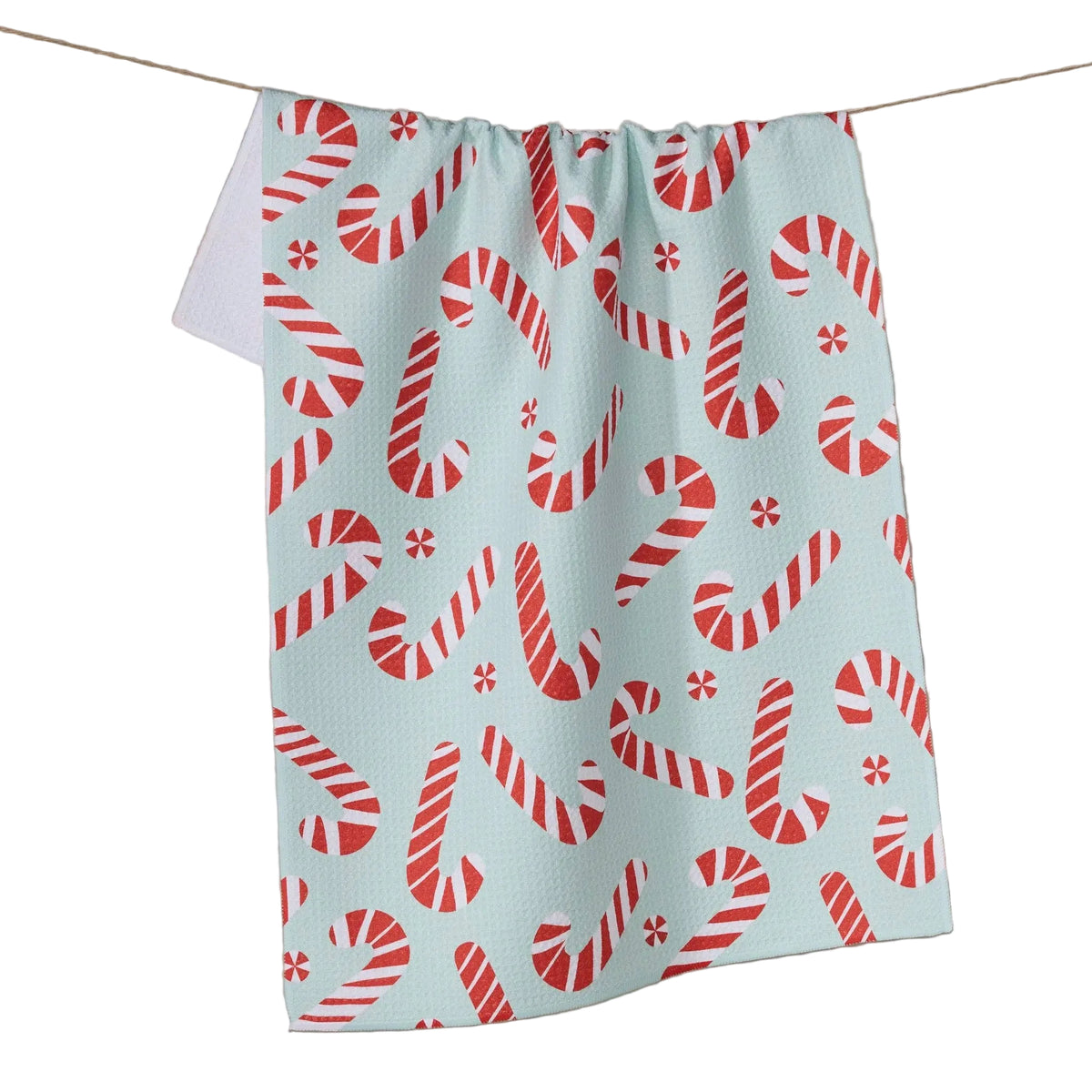 Geometry Tea Towel- Peppermint Twist