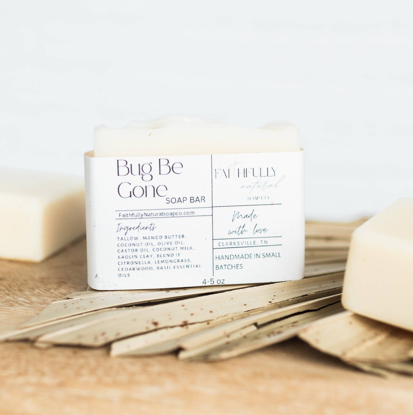 Bug Be Gone Natural Bar Soap