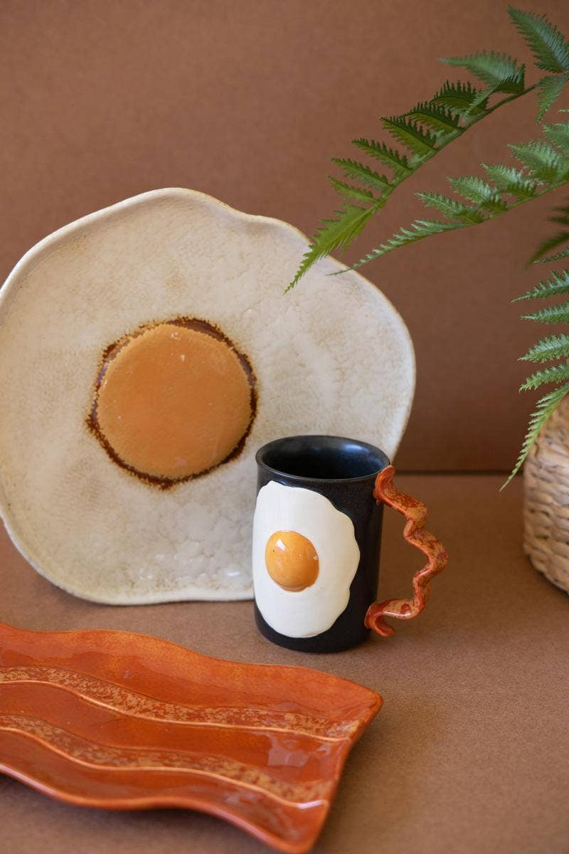 Bacon and Eggs Ceramic Mug