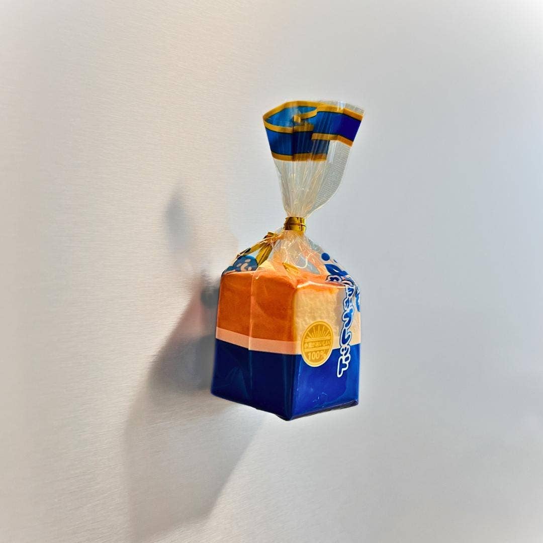 Magnet-Mini Bread Toast Squishy