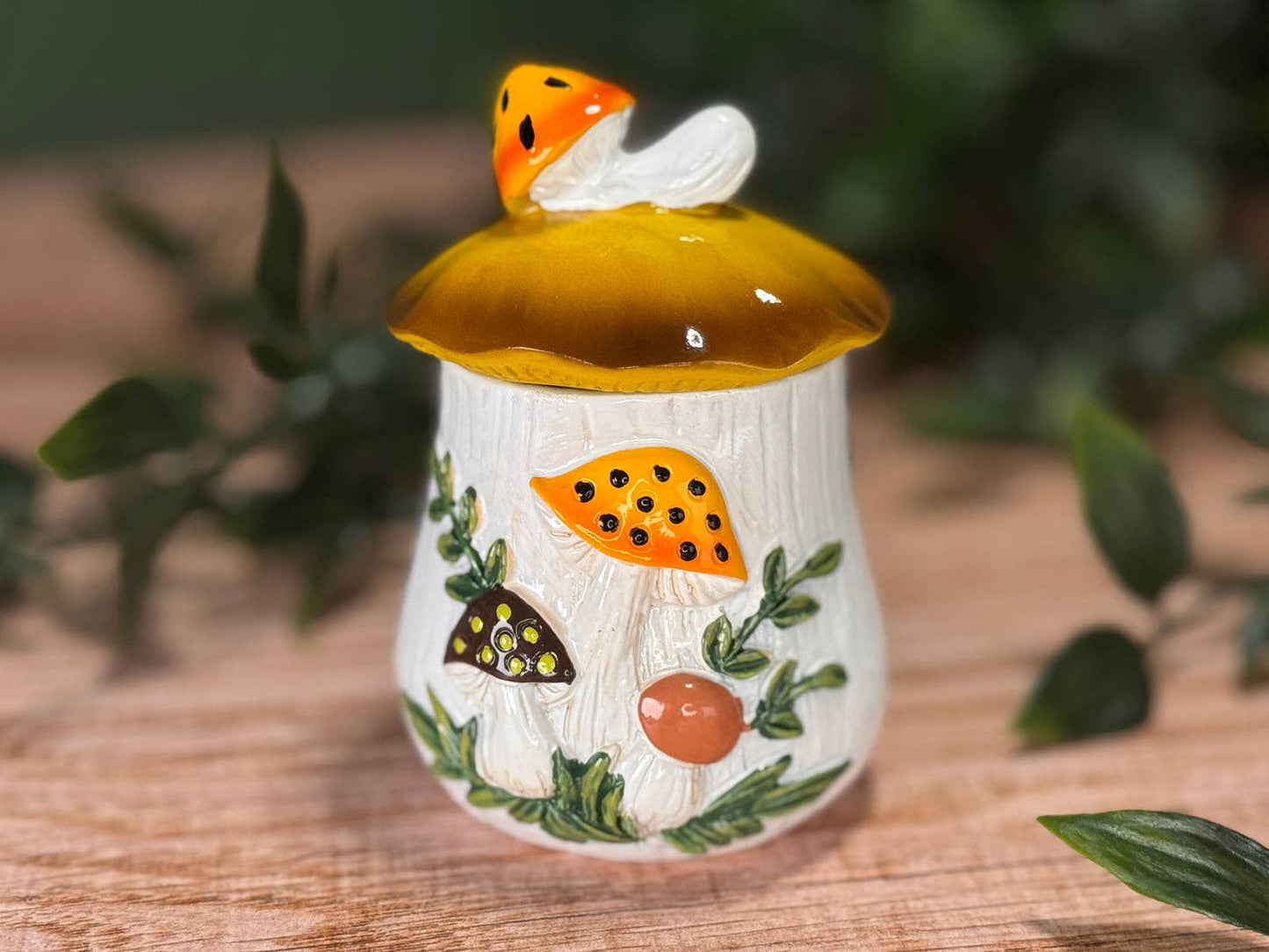 Merry Mushrooms Trinket Box