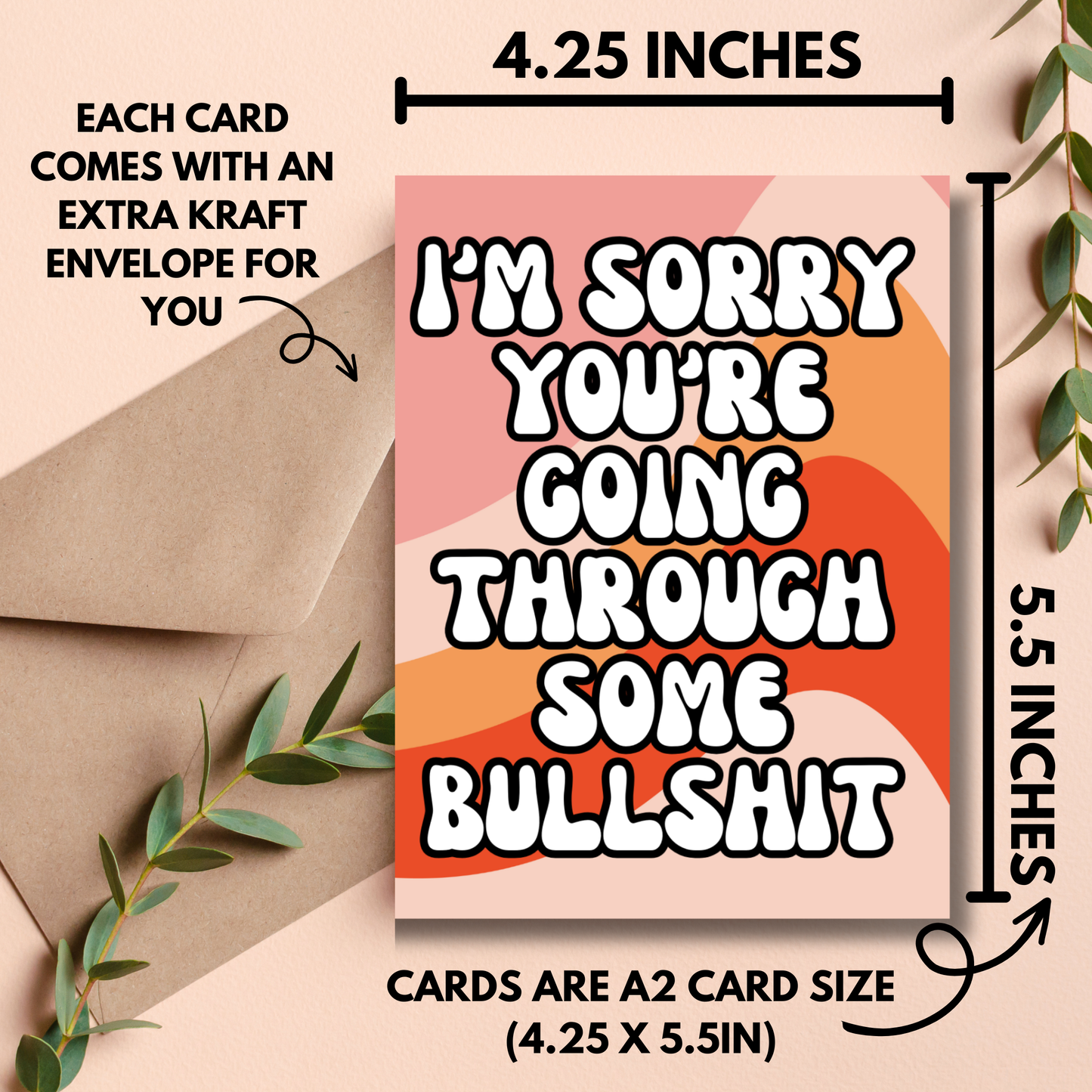Funny Sympathy Card