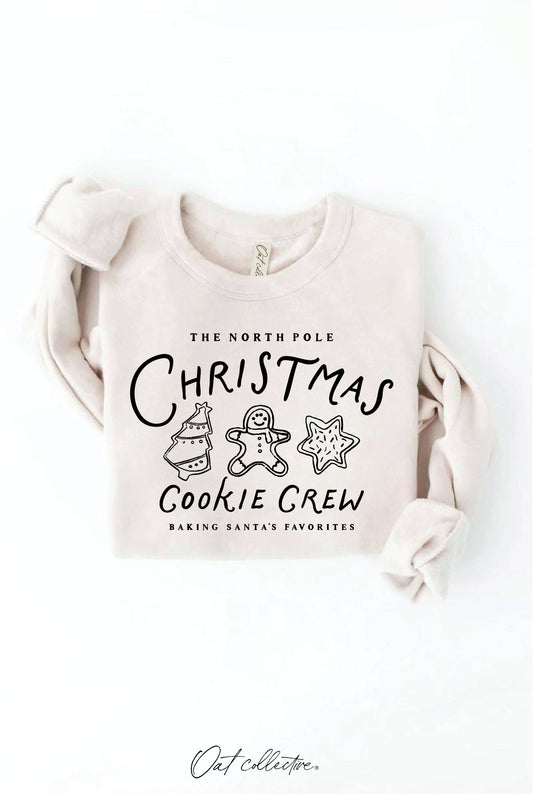 North Pole Christmas Cookie Crew Crewneck