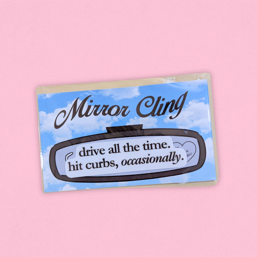 Mirror Decal- Hit Curbs