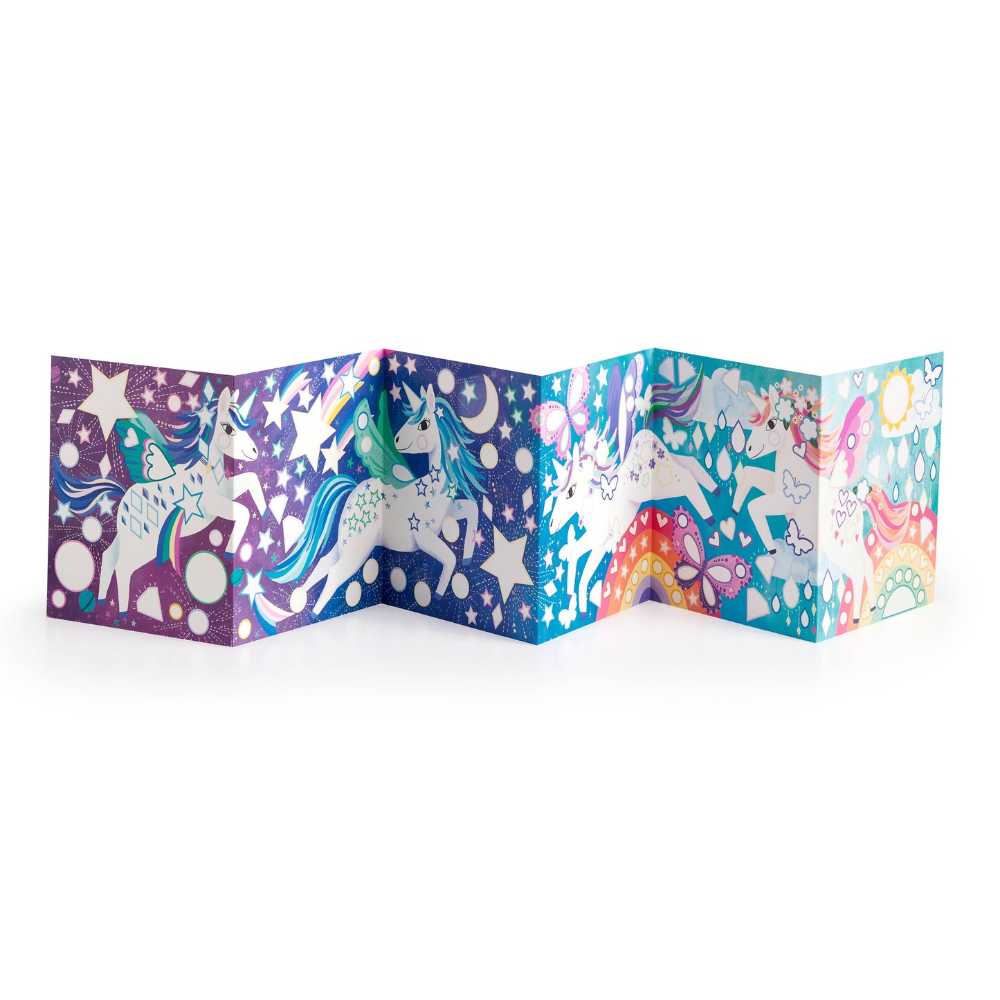 Unicorn Magic Sticker Sparkle Poster Activity Kit