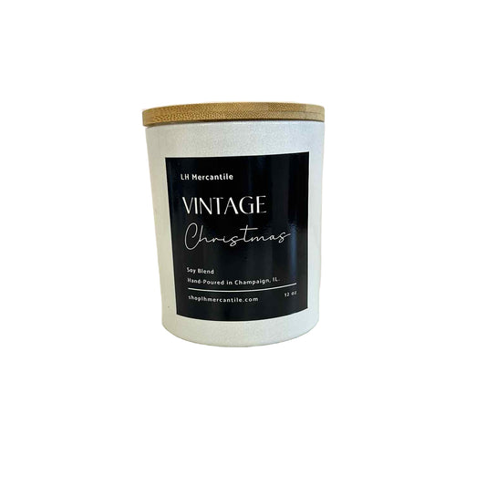 Vintage Christmas Holiday Candle | Boutique Candle