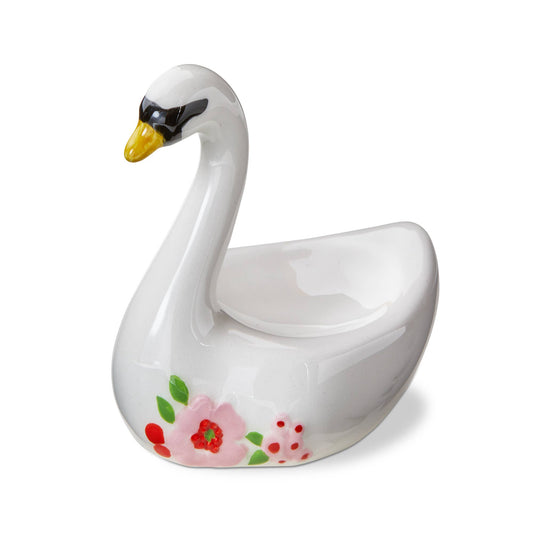 Swan Ring Holder Multi Earthenware Everyday