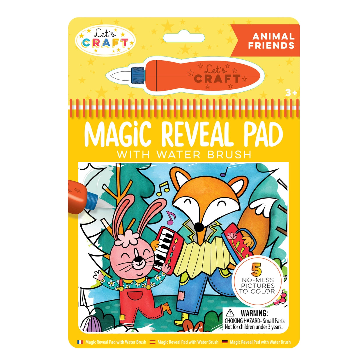 Magic Reveal Pads-Awesome Animals