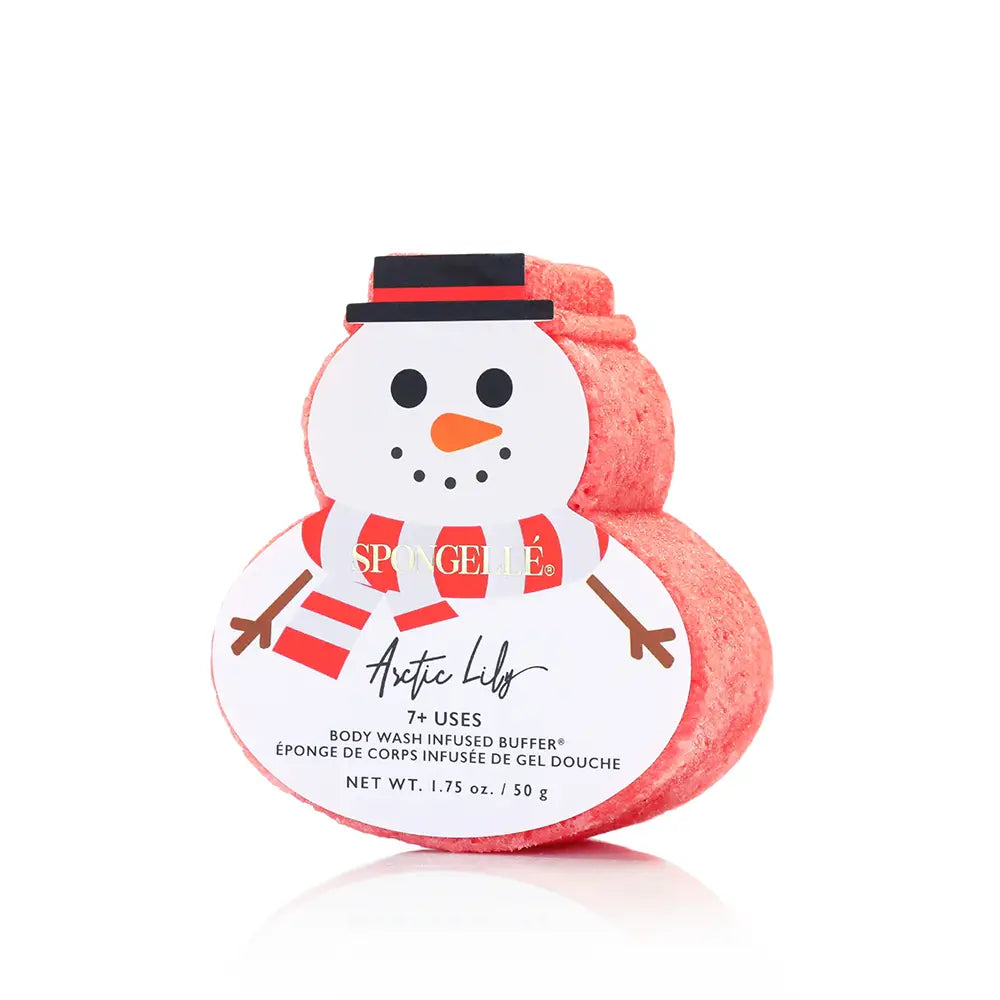 Spongelle Snowman Body Buffer