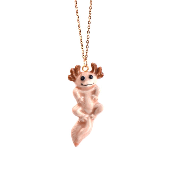 Camp Hollow Axolotl Necklace