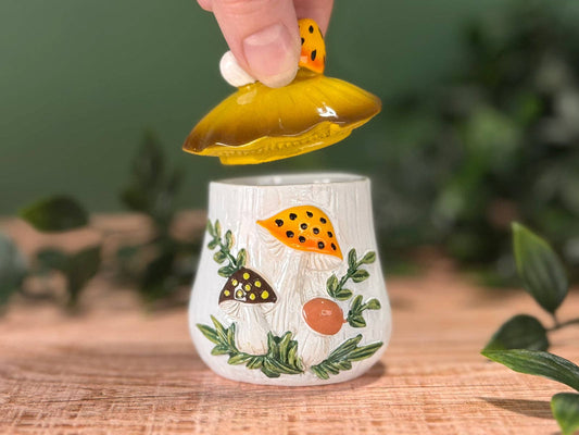 Merry Mushrooms Trinket Box