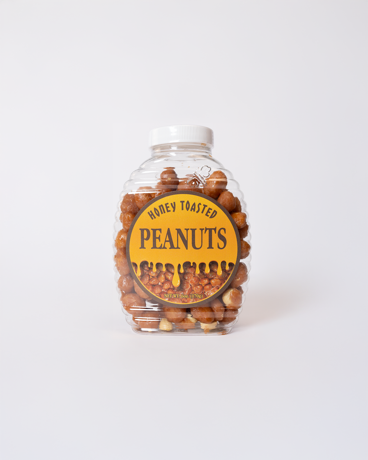 Honey Toasted Peanuts – 6oz Plastic Bottles YUMMY!!!
