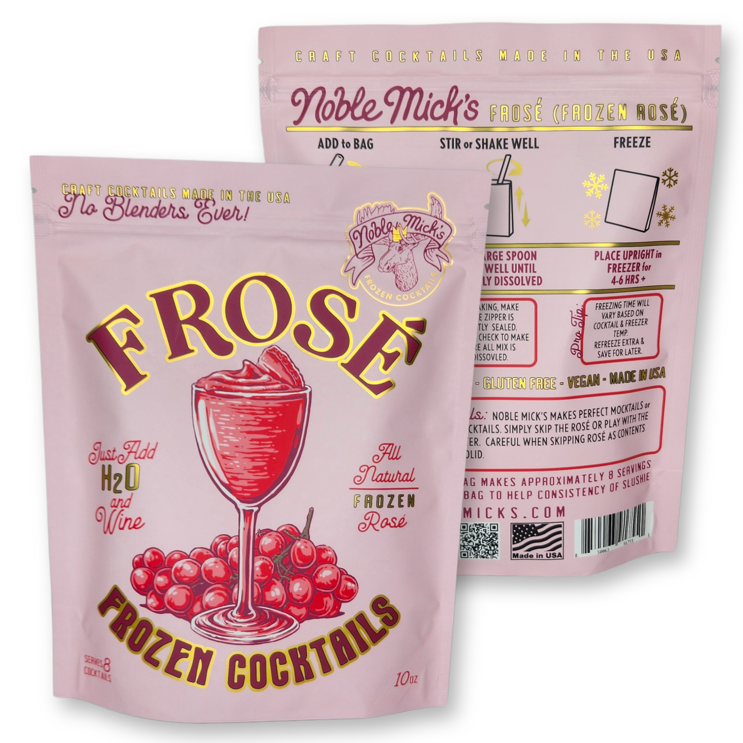 Noble Mick's Frose' Frozen Cocktail Mix