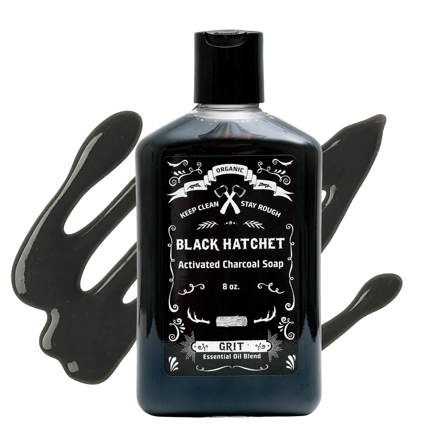 Charcoal Beard and Body Wash - Grit