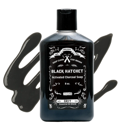 Charcoal Beard and Body Wash - Grit