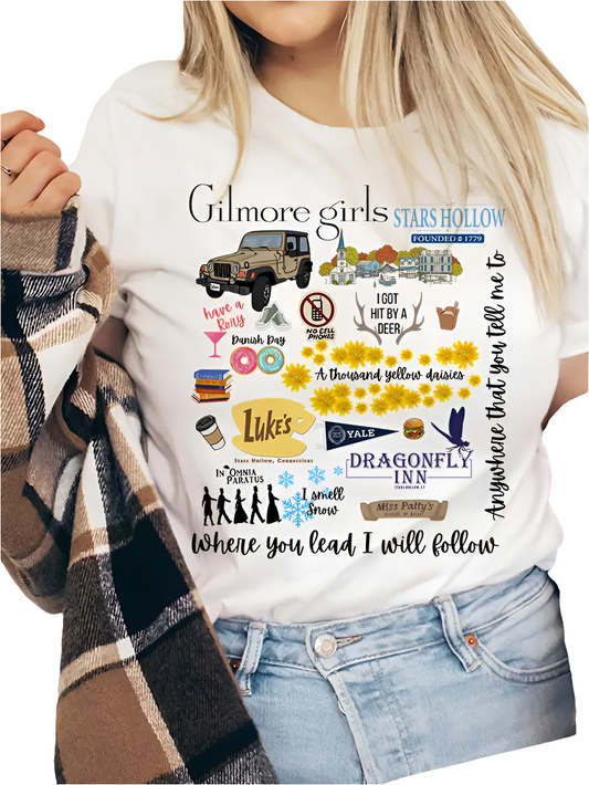 Gilmore Girls Collage Tee