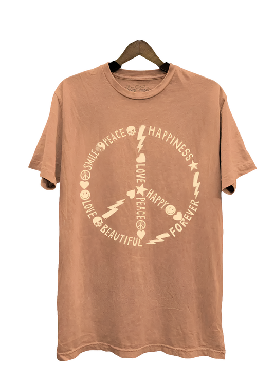 Peace Sign Graphic Tee