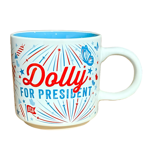 Dolly for President Stars and Stripes