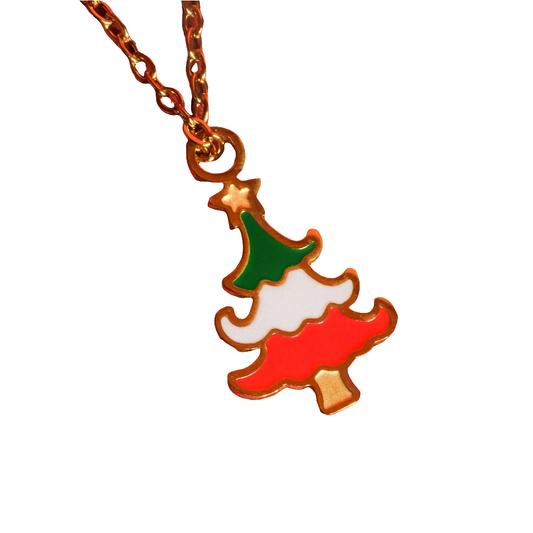 Christmas Tree Necklace