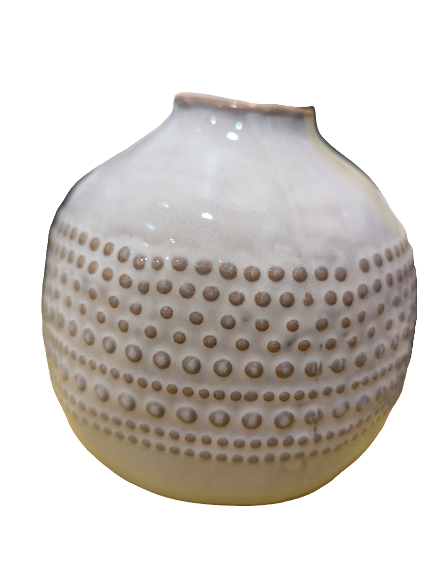 4x6 Round dotted Vase