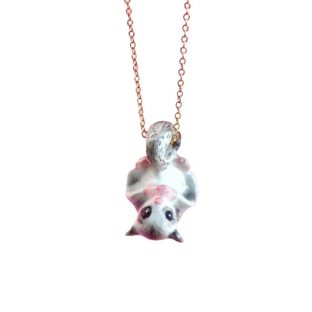 Camp Hollow Sugar Glider Necklace