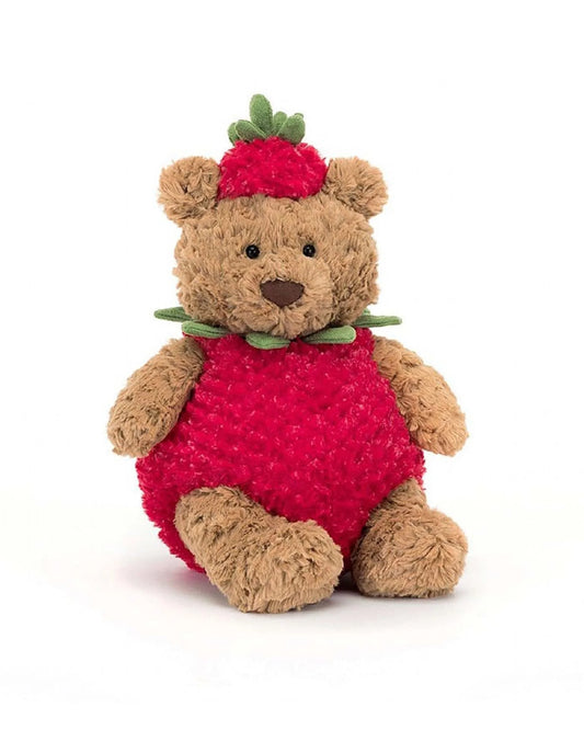 Jellycat Bartholomew Bear Strawberry